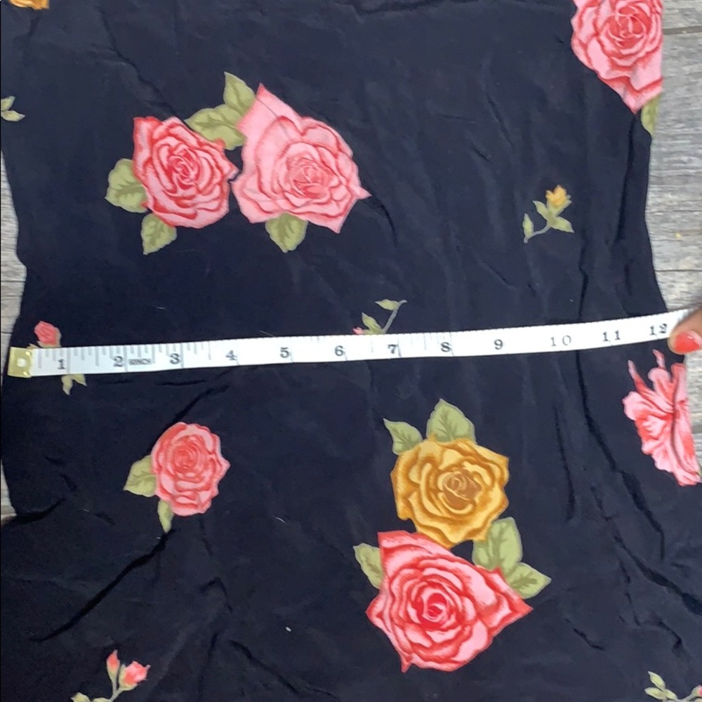 Vintage 1990s Rose Dress - Picture 6 of 7